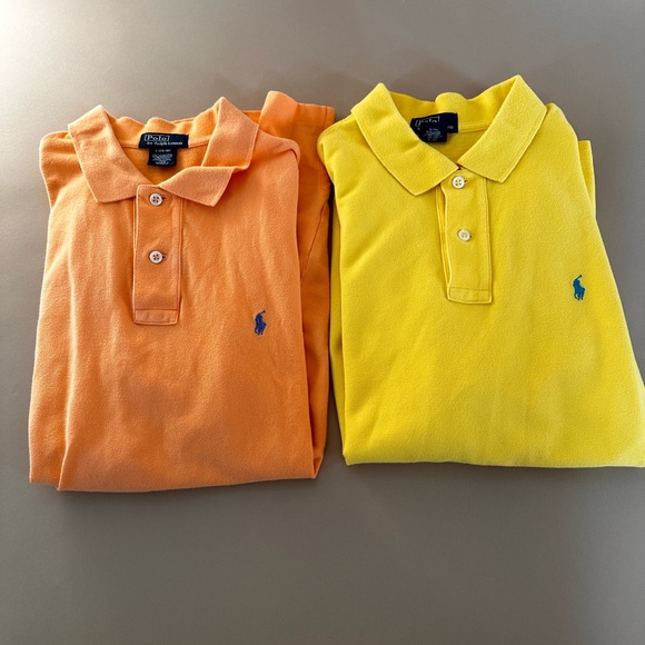 Set of boys short sleeve polo shirts - Picture 3 of 3